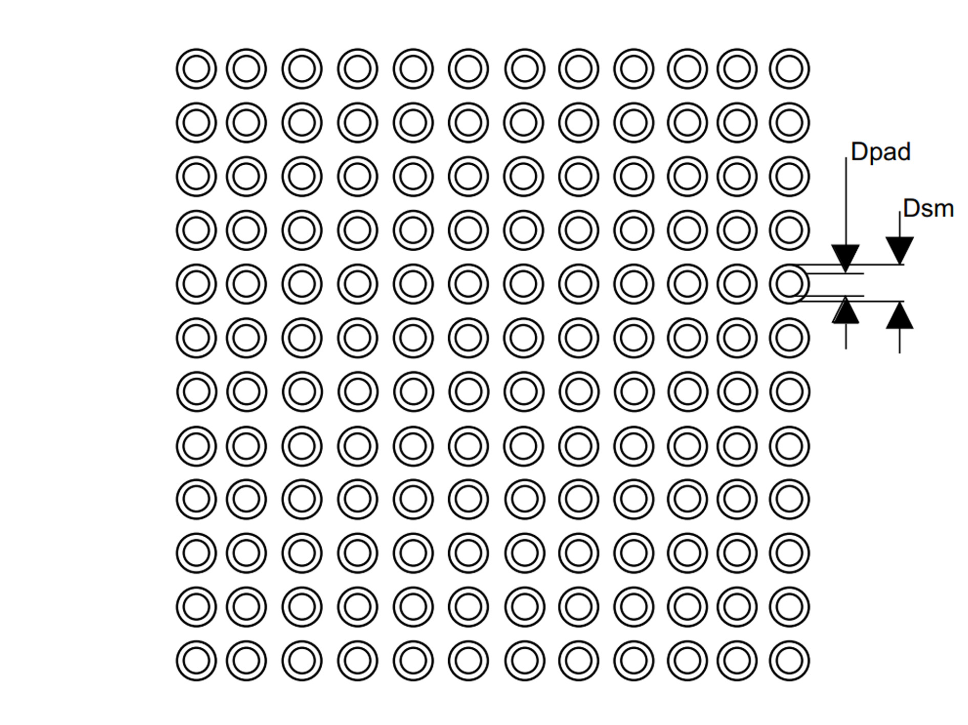 STM32F103ZET6 footprint